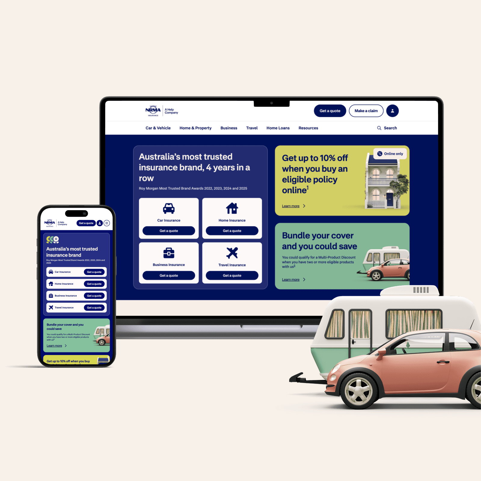 IAG | Design systems and multi-brand website redesign